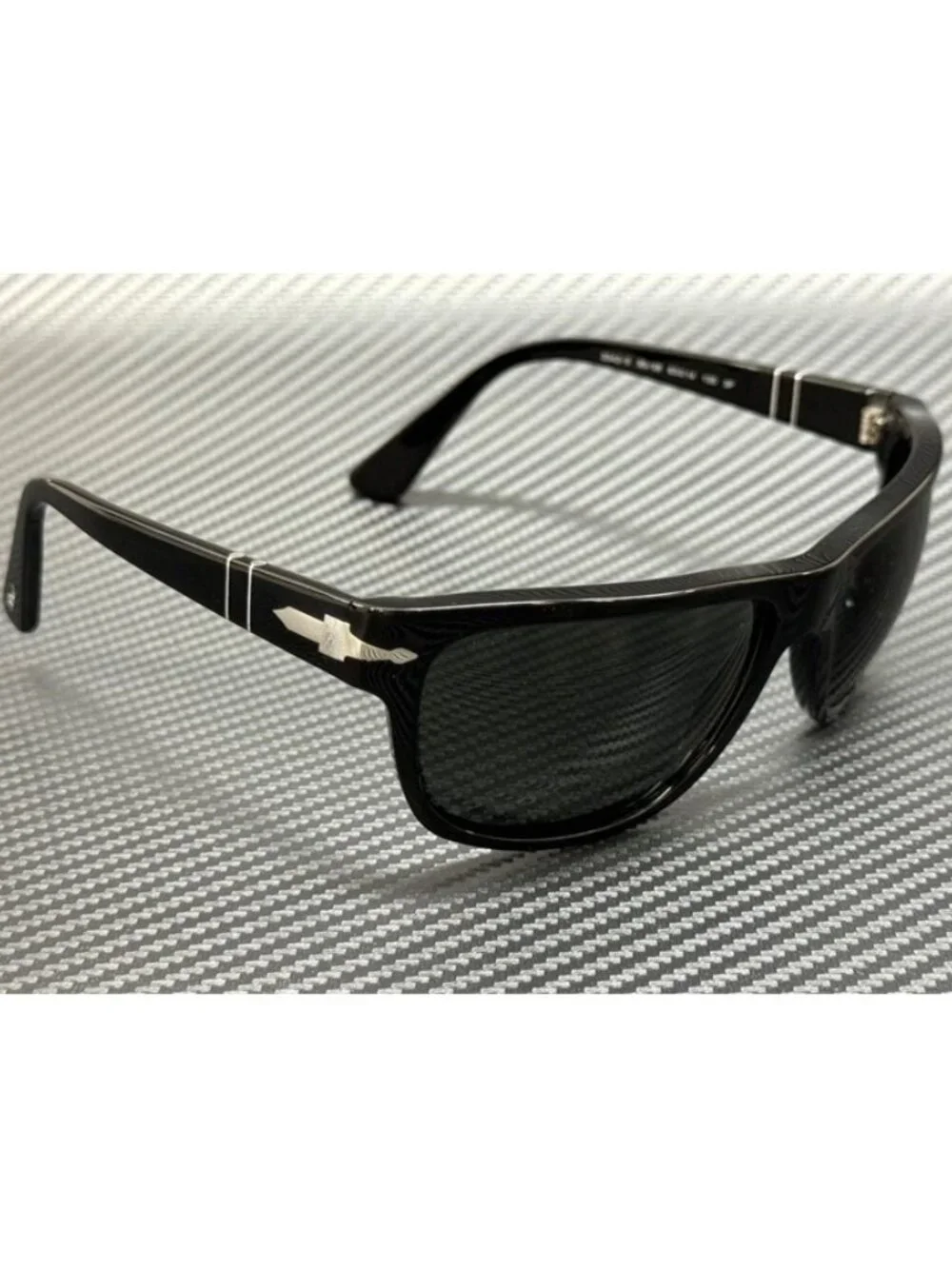 New Persol Men Black Sunglasses 63-14-135